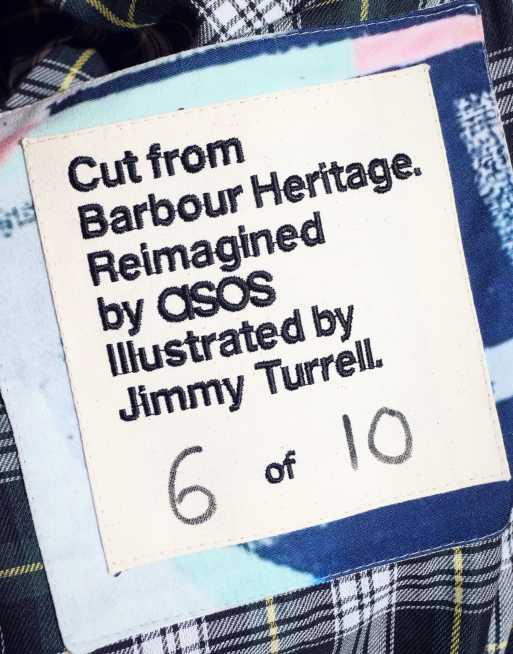 ASOS x Barbour Jimmy Turrell Edition Wax Jacket No06, 6 of 6