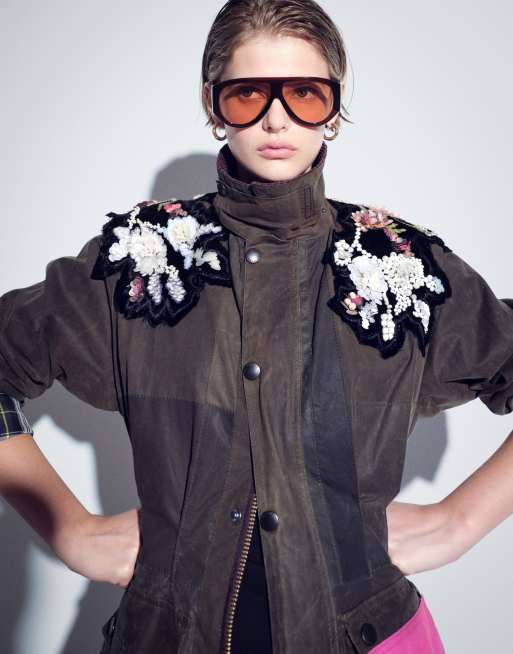 ASOS x Barbour Jimmy Turrell Edition Wax Jacket No07, 2 of 6