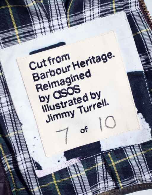 ASOS x Barbour Jimmy Turrell Edition Wax Jacket No07, 6 of 6