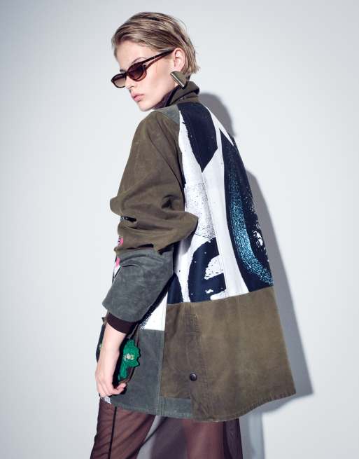 ASOS x Barbour Jimmy Turrell Edition Wax Jacket No08, 4 of 6
