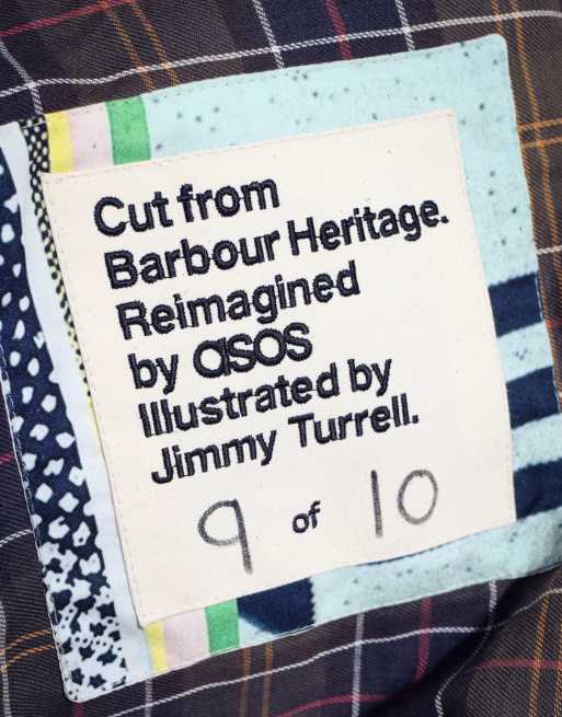 ASOS x Barbour Jimmy Turrell Edition Wax Jacket No09, 6 of 6