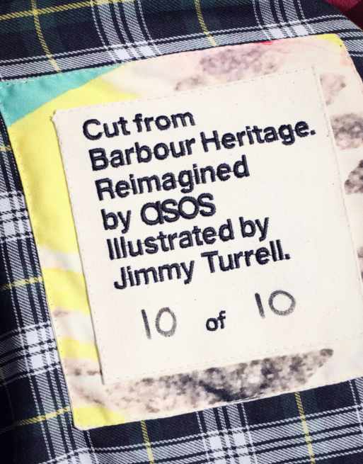 ASOS x Barbour Jimmy Turrell Edition Wax Jacket No10, 6 of 6