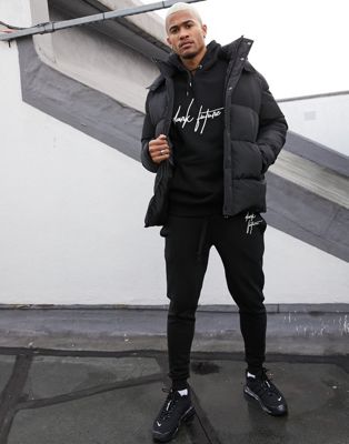ASOS x Dark Future - Oversized hoodie in zwart
