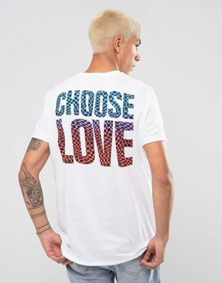 Choose Love T-shirt (White) | Rapanui