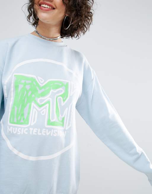 Mtv crew neck discount sweatshirt