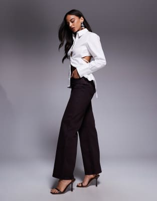 Asos Design Asos X The Sourced Collection Jeans In Brown