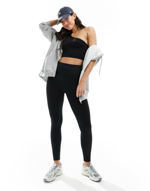 ASOS 4505 - Icon - Legging de yoga doux à taille haute - Noir