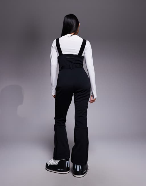 ASOS 4505 Ski Petite - Salopette en tissu soft shell déperlant avec ceinture - Noir, 2 de 5