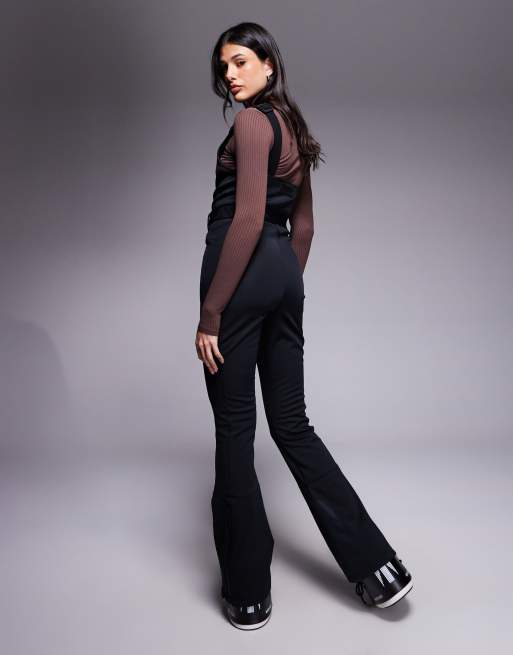 ASOS 4505 Tall - Salopette en tissu déperlant avec ceinture - Noir, 4 de 5