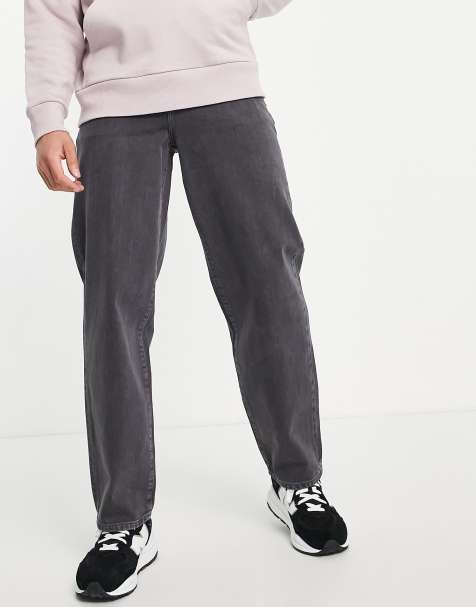 ASOS DESIGN - Jean baggy - Noir délavé - BLACK - view 1