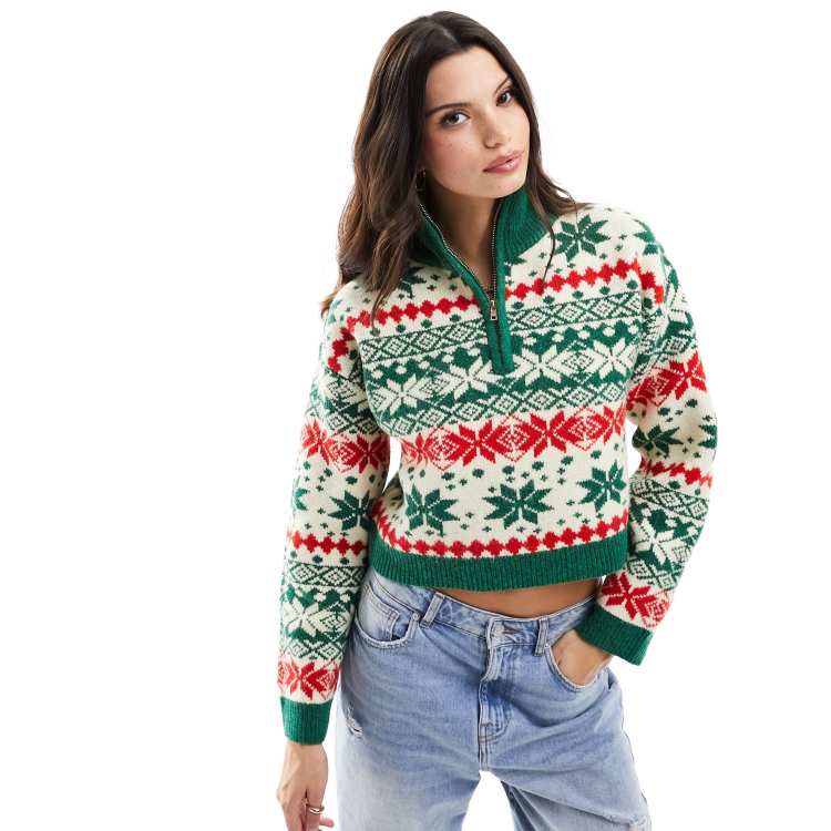 Jumper Asos Asos Pull De Noel Femme ASOS DESIGN Pull De Noël à