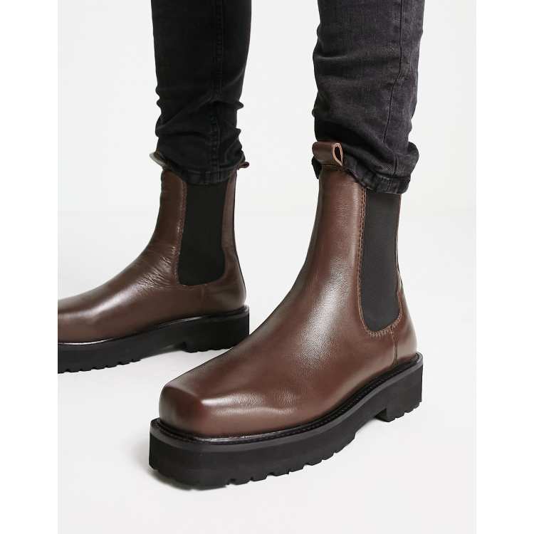 Chelsea boots tige haute hot sale