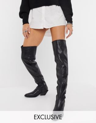 asra knightly knee high boots