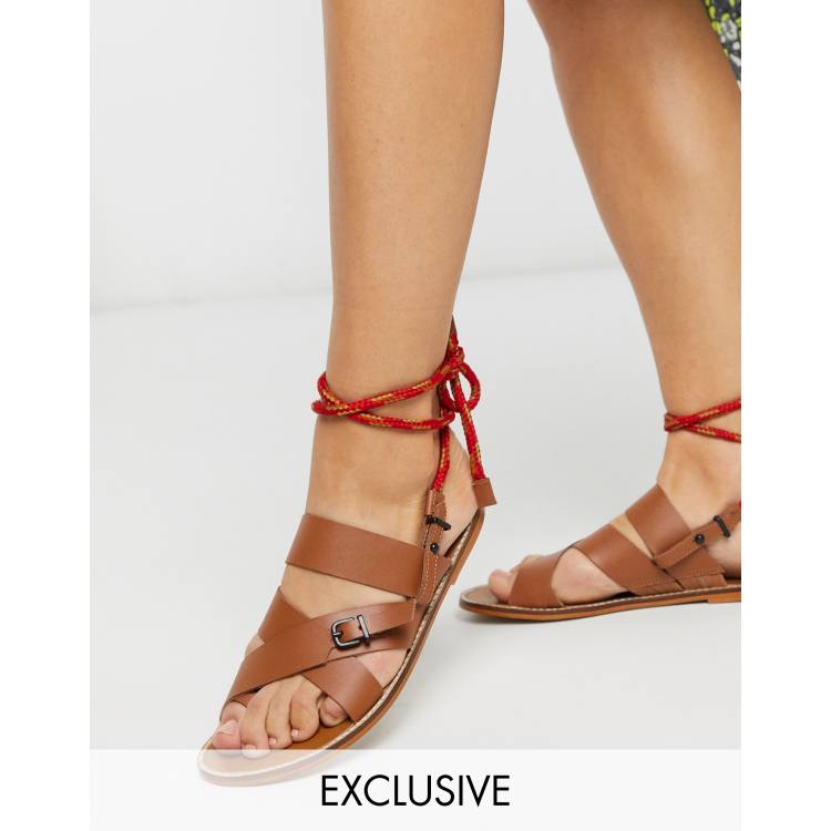 Rope cheap gladiator sandals