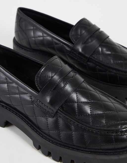 Quilted loafers store