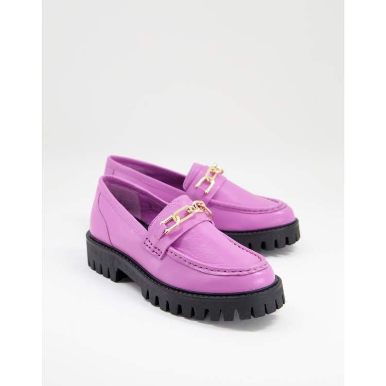 Fuschia loafers on sale