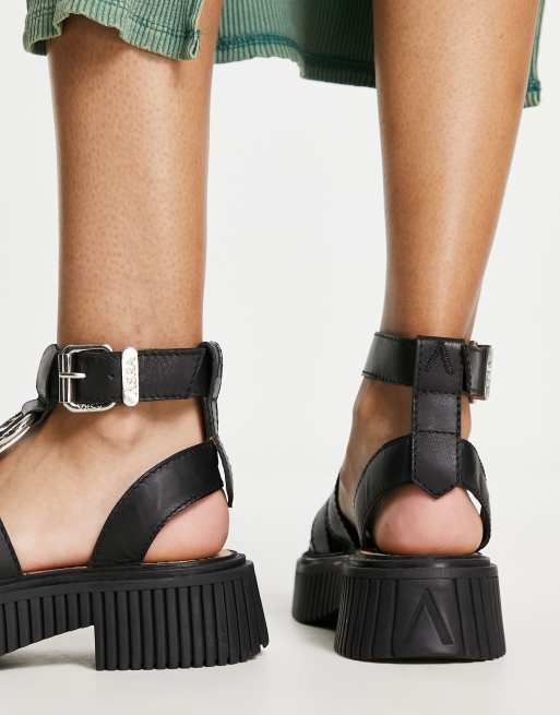 Sandalen met dikke zool new arrivals