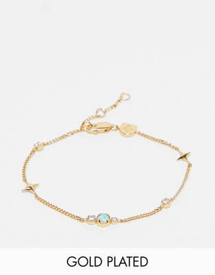 Rosé vergulde armband gezet met facet Amethisten | Verkocht