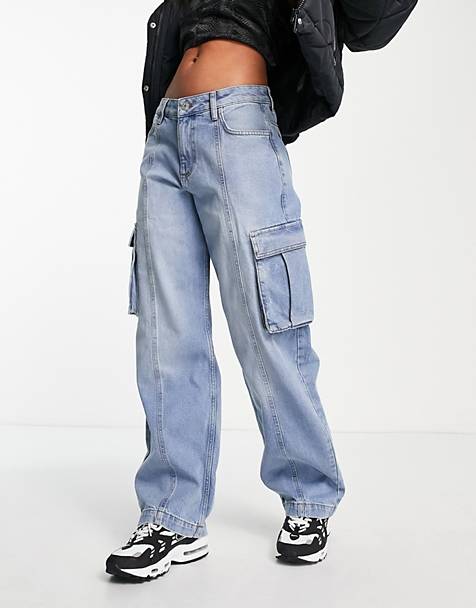 Dames Kleding voor voor Jeans voor Jeans met rechte pijp Whistles Denim Authentieke Jeans Met Wijde Rechte Pijpen in het Blauw 