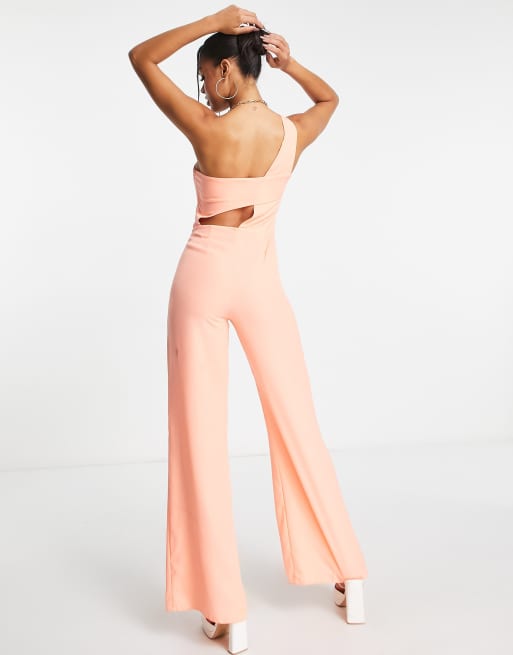 Asos sales coral jumpsuit