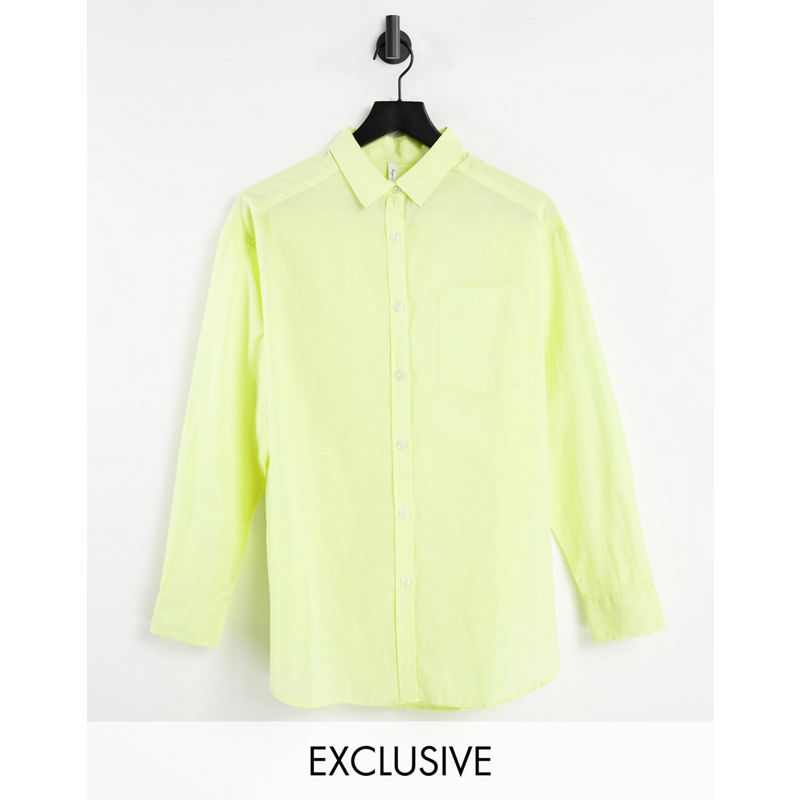 Top Camicie e bluse ASYOU - Camicia oversize in voile di cotone verde