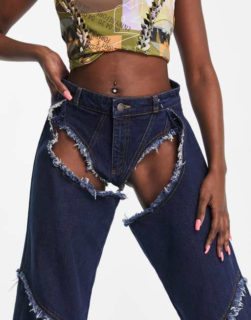 ASYOU chap detail jean in indigo | ASOS