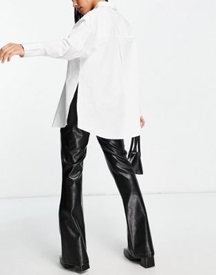 Chemises et blouses ASYOU - Chemise oversize - Blanc