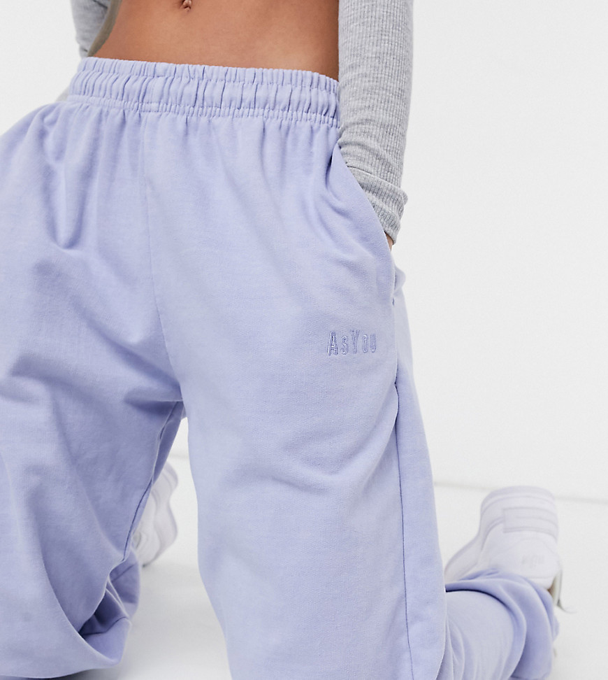 ASYOU co-ord jogger in lilac-Purple