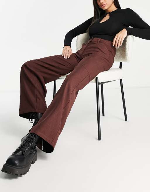 ASYOU – Dad-Cargohose in Braun