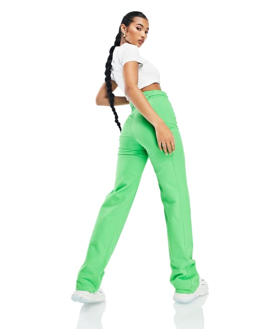 Bright green joggers womens new arrivals