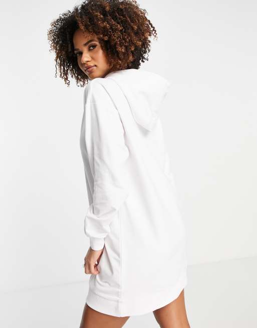 White hoodie dress new arrivals