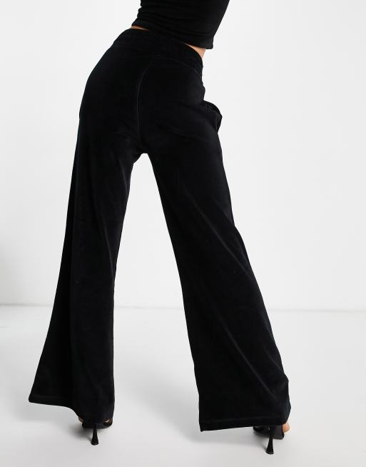 AsYou – Hose im Stil der 90er mit weitem Bein in Schwarz, 2 von 4