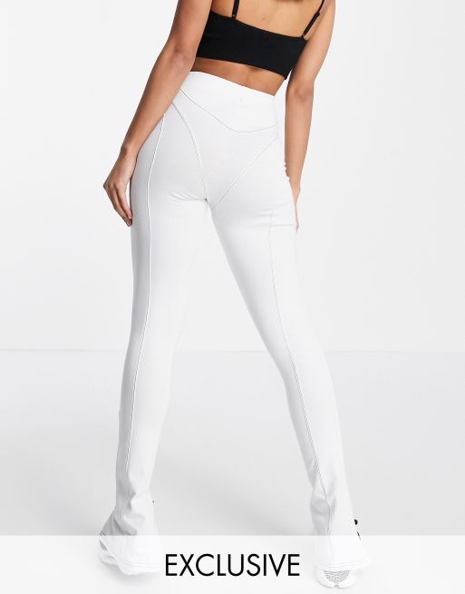 ASYOU - Legging à coutures apparentes - Blanc