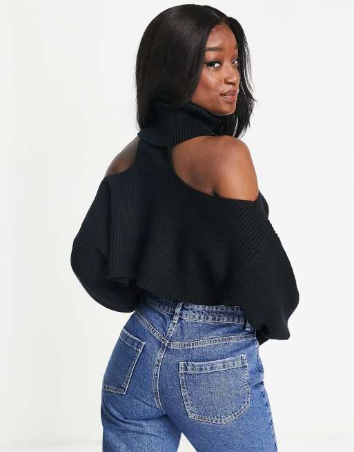 Maglione spalle scoperte outlet