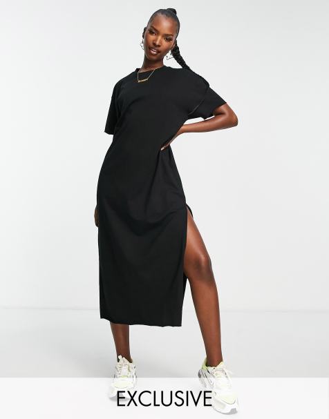 T-Shirt Dresses | Black & Oversized T-Shirt Dresses | ASOS
