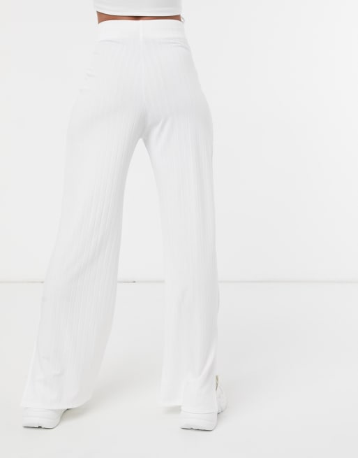 ASYOU - Pantalon droit d'ensemble - Écru, 2 de 4