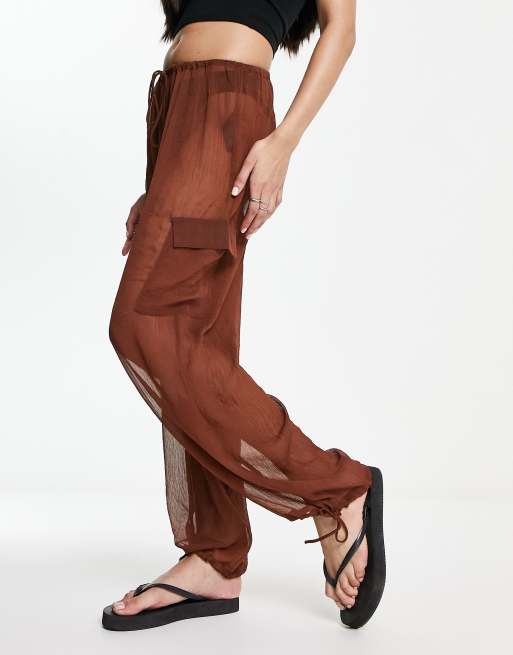 Sheer store cargo pants