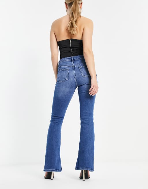 Extra lange flared store jeans