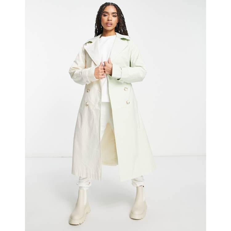ASYOU spliced trench coat in multi | ASOS