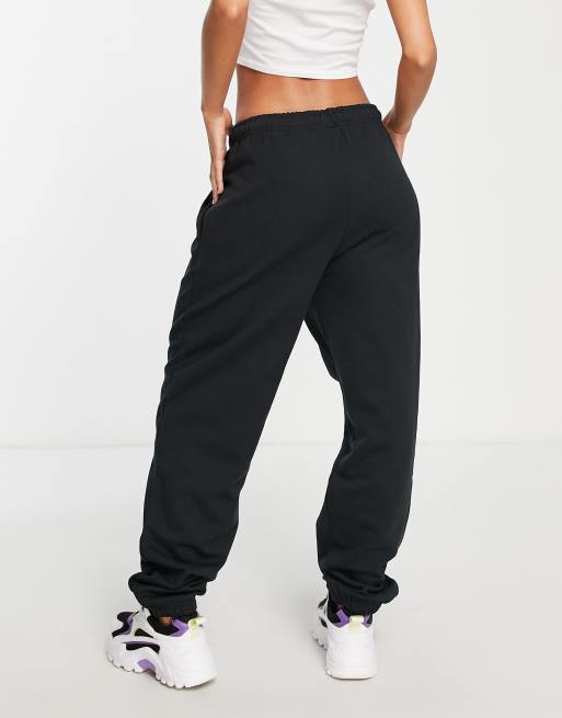 ASYOU trackies with ombre butterfly graphic in black