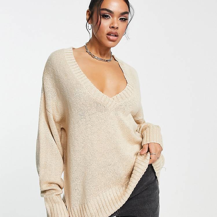 Womens Clothing Jumpers and knitwear Jumpers Natural Dondup Sweater Woman in Camel 