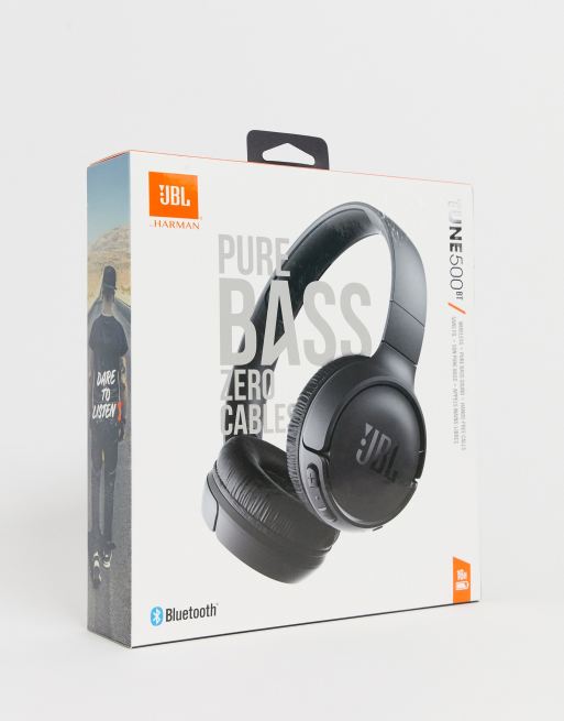 Auriculares inal mbricos en negro Tune 500 de JBL