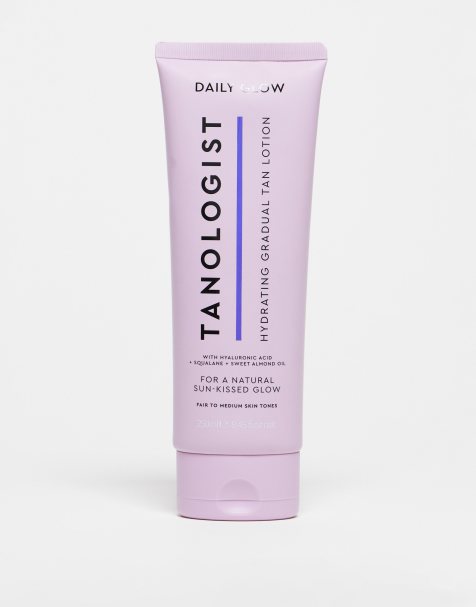 Autobronceador hidratante gradual de tono claro/medio Daily Glow de 250 ml de Tanologist - view 1