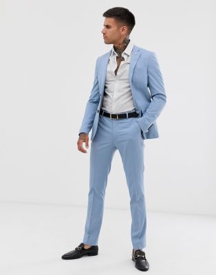 light blue suit pants