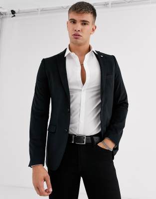 Black velvet on sale jacket with jeans