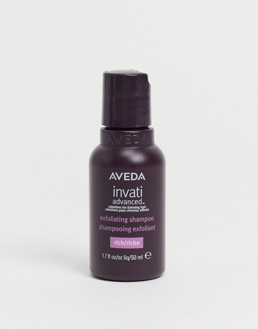 Aveda Invati Advanced Exfoliating Shampoo Rich 50ml Travel Size-No colour