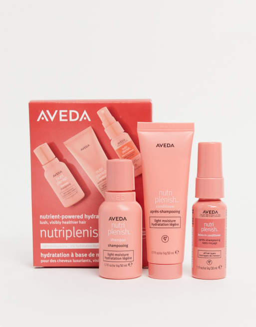 Aveda – Nutriplenish – Zestaw 3 produktów nawilżających do włosów, 25% taniej!