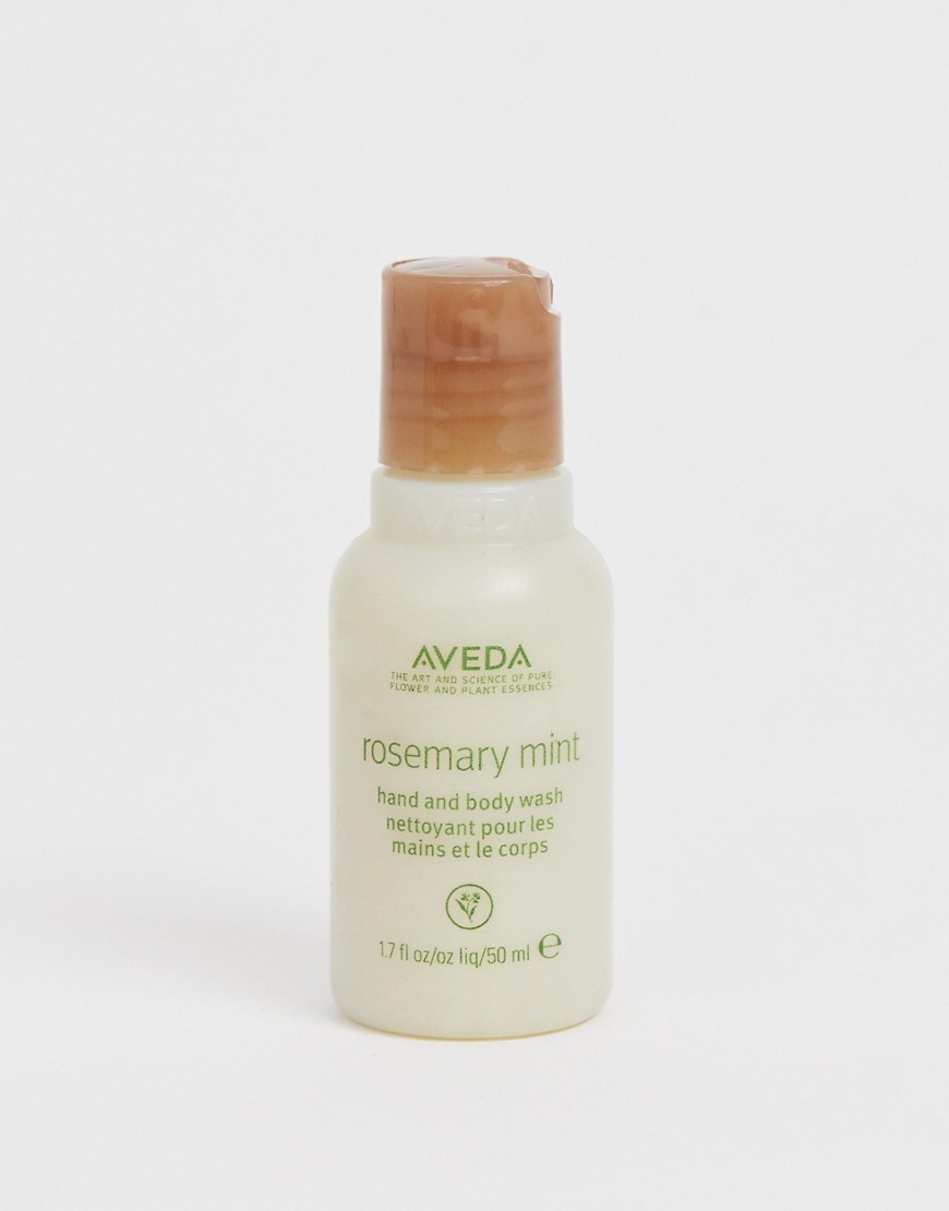 Aveda – Rosemary Mint Hand and Body Wash – Hand- och kroppstvål i resestorlek, 50 ml-Ingen färg