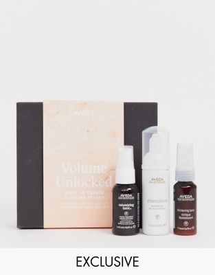 Aveda – wyłącznie w ASOS – Volume Unlocked – podróżny zestaw kosmetyków do włosów, w zestawie TANIEJ o 25%