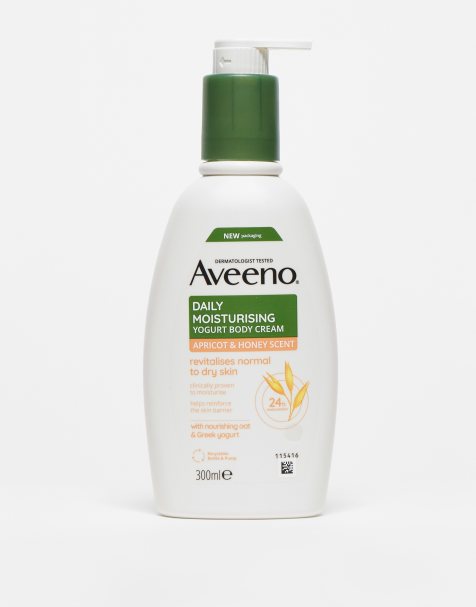 Aveeno Daily Moisturising Yogurt Body Cream Apricot & Honey Scent 300ml - view 1